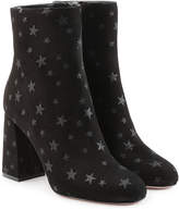 Thumbnail for your product : RED (V) Stars Velvet Ankle Boots
