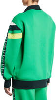 Thumbnail for your product : FENTY PUMA by Rihanna Logo Stripe Colorblock Oversized Track Jacket