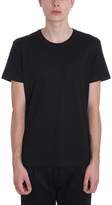 Thumbnail for your product : Low Brand Black Cotton T-shirt