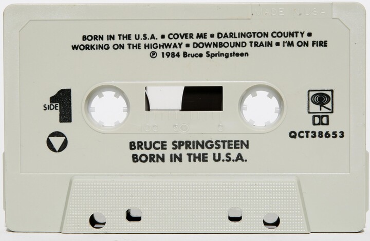 Destro, 30x40 BRUCE SPRINGSTEEN "BORN IN THE USA" Cassette Photography Pop Art Print, 2021