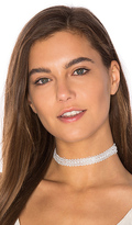 Thumbnail for your product : Vanessa Mooney Lace Choker in White.
