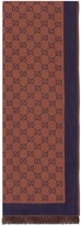 Thumbnail for your product : Gucci GG jacquard cotton stole