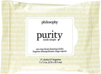 philosophy Purity Made Simple One-Step Facial Cleansing Cloths