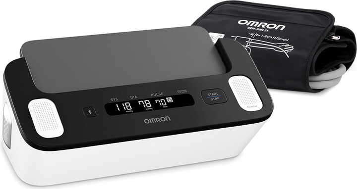 Omron Complete Wireless Upper Arm Blood Pressure Monitor and Single-Lead EKG Monitor