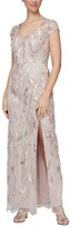 Thumbnail for your product : Alex & Eve Embroidered Column Gown