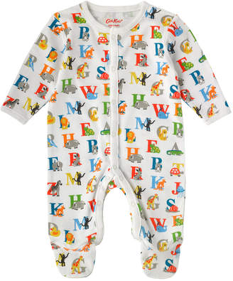 Cath Kidston Animal Alphabet Baby Sleepsuit