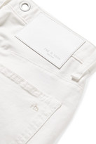 Thumbnail for your product : Rag & Bone Buckley Cropped Cotton-blend Twill Tapered Pants - White
