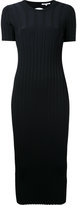 Helmut Lang - robe en maille à détail de découpe dans le dos - women - Polyester/Viscose - XS