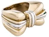 Thumbnail for your product : Christian Dior Bow Cocktail Ring
