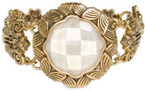 Thumbnail for your product : Barse 'Ancient Scroll' Crystal & Bronze Bracelet