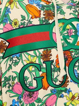 Gucci Pop Flora printed hoodie