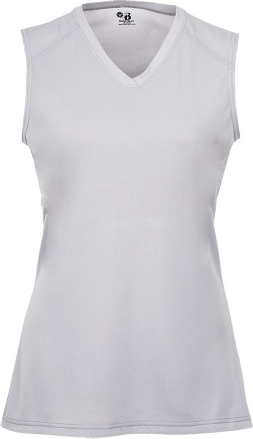 Badger Girls' B-Core Sleeveless T-Shirt