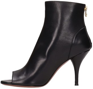 L'Autre Chose Lautre Chose LAutre Chose Black Leather Ankle Boots