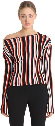 Jacquemus Striped Wool Knit Top
