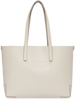 Thumbnail for your product : Burberry Embossed Monogram Motif Leather Tote