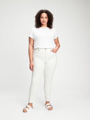 Gap Sky High Rise True Skinny Jeans with Secret Smoothing Pockets With WashwellTM