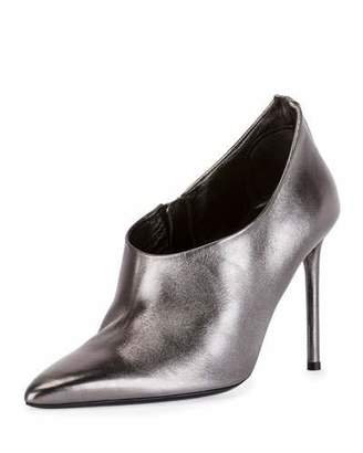 Tom Ford Pointed-Back 105mm Bootie, Gunmetal