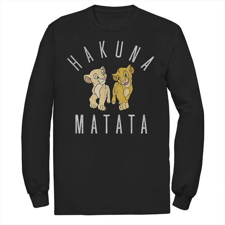 Disney Disney's The Lion King Simba Nala Men's Hakuna Matata Tee