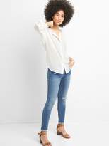 Thumbnail for your product : Gap Long Sleeve Crinkle Shirt