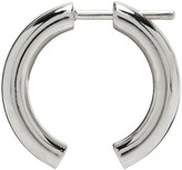 Thumbnail for your product : Maria Black Silver Broken 18 Hoop Earring
