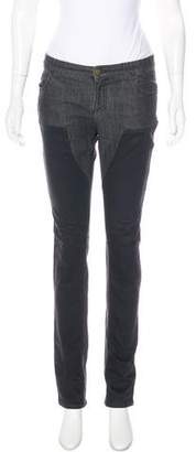 Givenchy Mid-Rise Straight-Leg Jeans