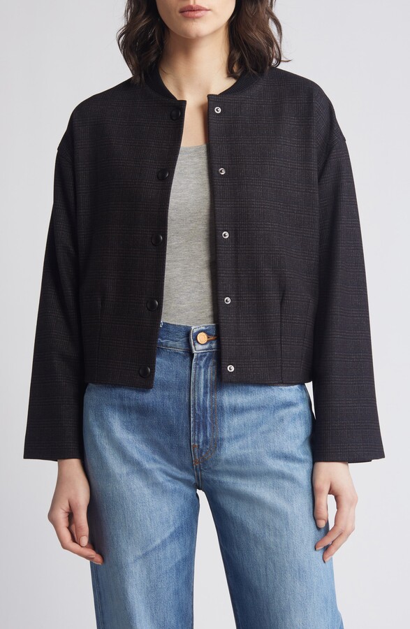 Wit & Wisdom Knit Bomber Jacket