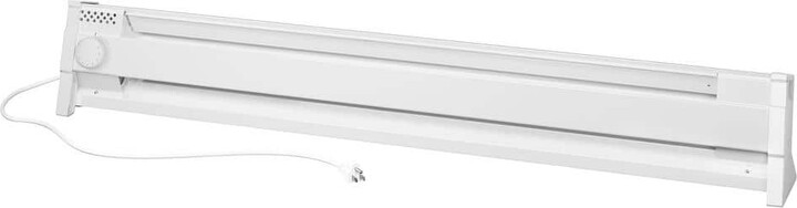 Cadet 49 in. 120-volt 1,500-watt Portable Electric Baseboard Heater in White
