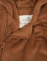 Thumbnail for your product : Marks and Spencer Faux Fur Bear Pramsuit (7lbs-12 Mths)