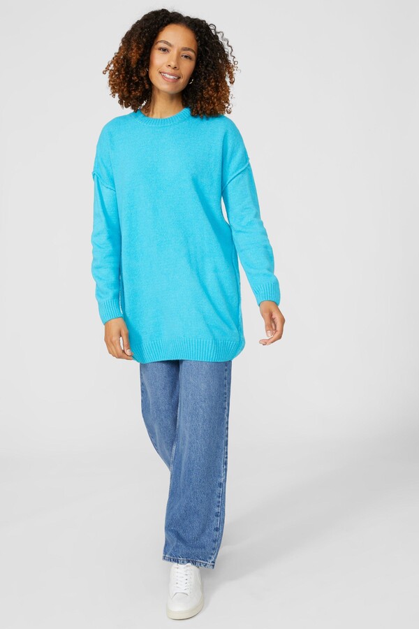 Maine Exposed Seam Detail Knitted Jumper ShopStyle Knitwear