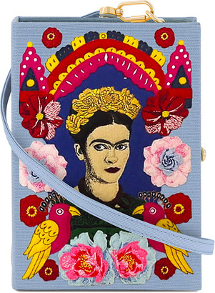 Olympia Le-Tan Frida Book Clutch Bag