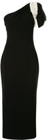 Thumbnail for your product : Saiid Kobeisy One-Shoulder Asymmetric Dress