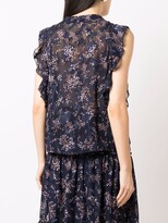 Thumbnail for your product : La Seine & Moi Floral-Print Ruffled Vest