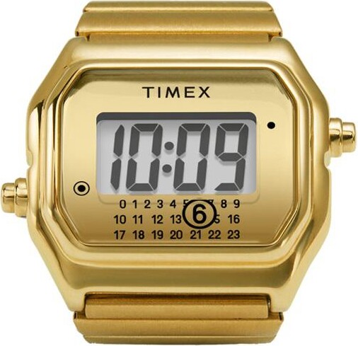 Timex X Mm6 T80 Gold-Tone Ring M-L Unisex