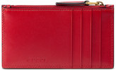 Thumbnail for your product : Gucci GucciGhost Skull Leather Card Case, Red