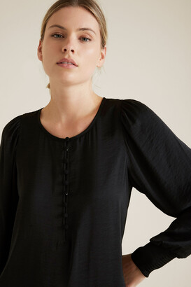 Seed Heritage Button Down Blouse