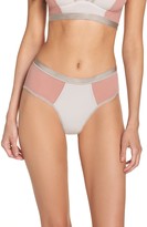 Thumbnail for your product : Cosabella Colorblock Mesh Briefs