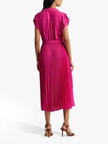 Thumbnail for your product : Ralph Lauren Ralph Algis Cap Sleeve Pleated Midi Dress, Pink