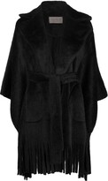 Thumbnail for your product : D-Exterior Faux-Fur Fringed Jacket
