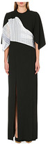 Thumbnail for your product : Chalayan Panelled stretch-crepe gown