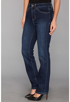 Thumbnail for your product : Jag Jeans Petite Petite Francesca Straight in Dark Rain Wash