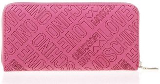 Love Moschino Faux Leather Printed Wallet