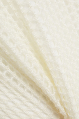 The Row Tameli Open-knit Silk Sweater