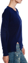 Thumbnail for your product : White + Warren Notch Hem Sweater