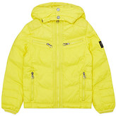 Thumbnail for your product : Diesel Hooded quilted jacket 4-16 years