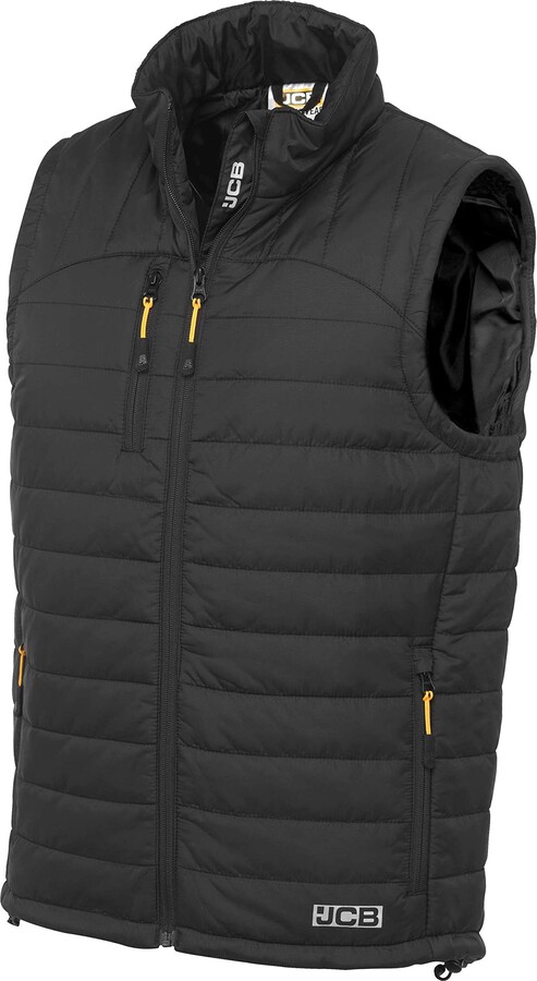 Jcb Body Warmer For Work Supertouch Hi Vis Bodywarmer Reversible