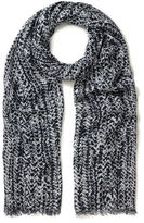 Thumbnail for your product : Whistles Braid Print Crinkle Scarf