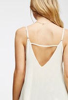 Thumbnail for your product : Forever 21 FOREVER 21+ Contemporary Lacy Cutout Woven Cami