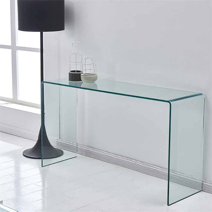 Console Table with Rounded Edges Desks ShopStyle Home Office Furniture