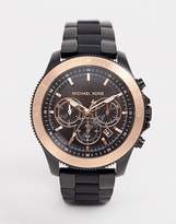 Thumbnail for your product : Michael Kors MK8666 Theroux Sport bracelet & silicone watch 44.5mm