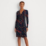 Thumbnail for your product : Lauren Ralph Lauren Ralph Lauren Belting-Print Jersey Dress
